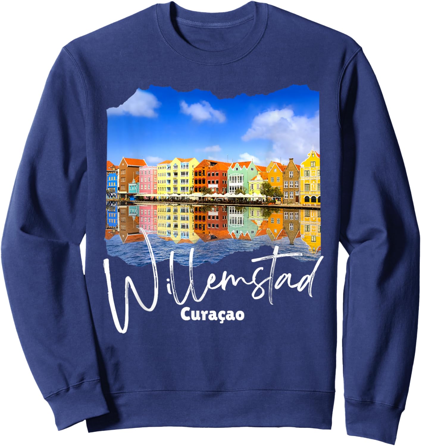 Willemstad Curaçao / Curacao Willemstad Sweatshirt - Sweatshirt | Navy