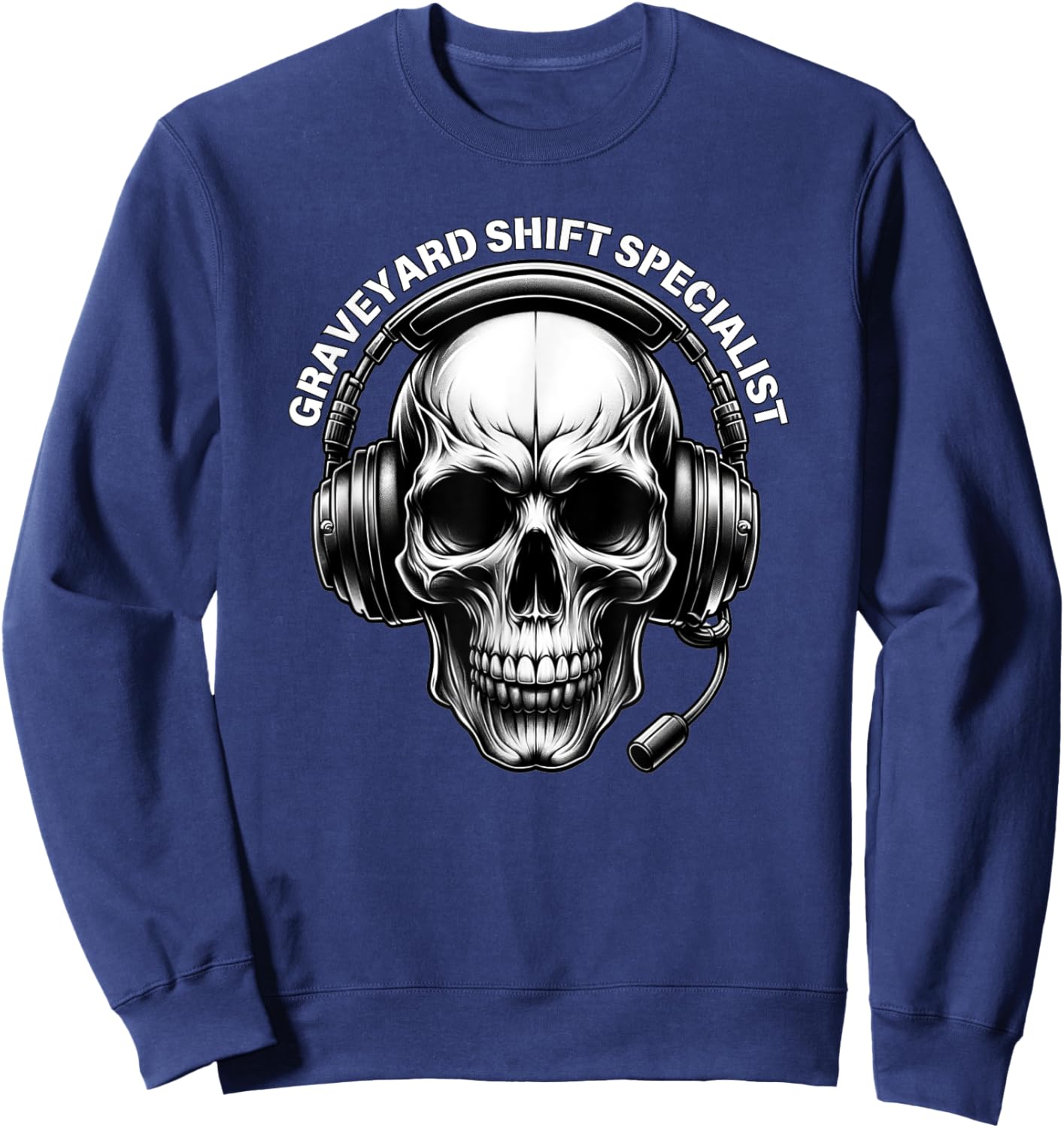 911 Dispatcher Gifts Police Night Shift Thin Gold Line Sweatshirt - Sweatshirt | Navy