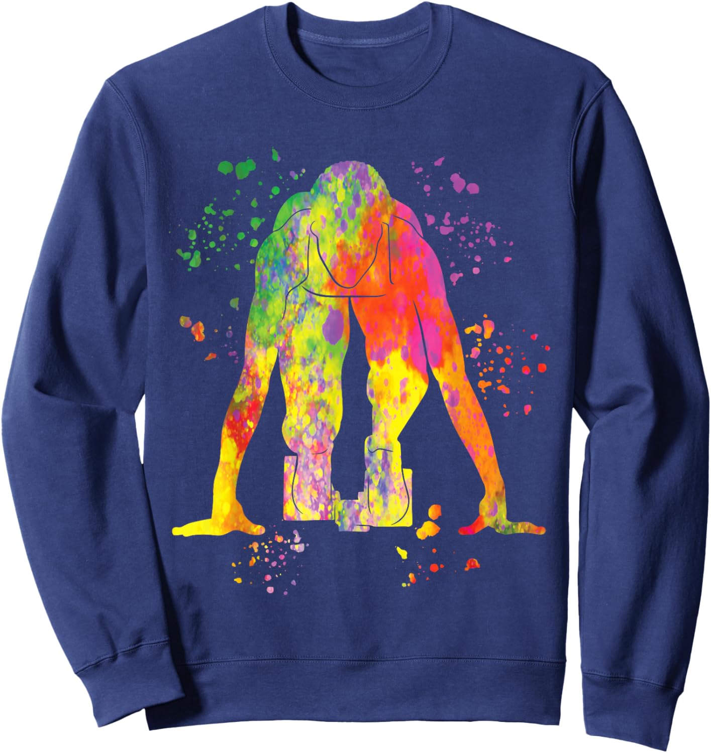 Sprinter Colorsplash Sprinting Kids Sprint Sweatshirt - Sweatshirt | Navy