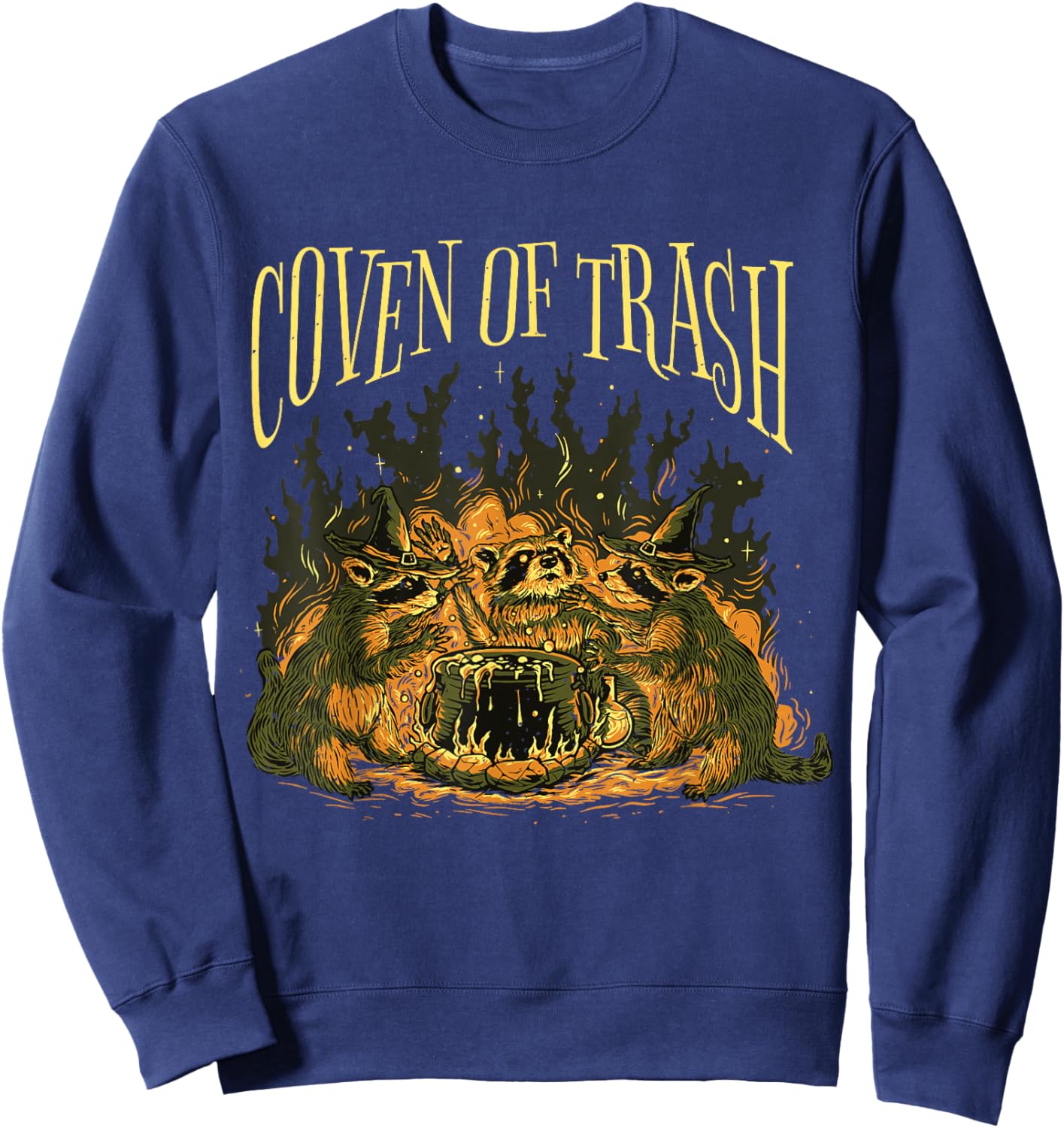 Coven Of Trash Sweatshirt - Sweatshirt | Navy