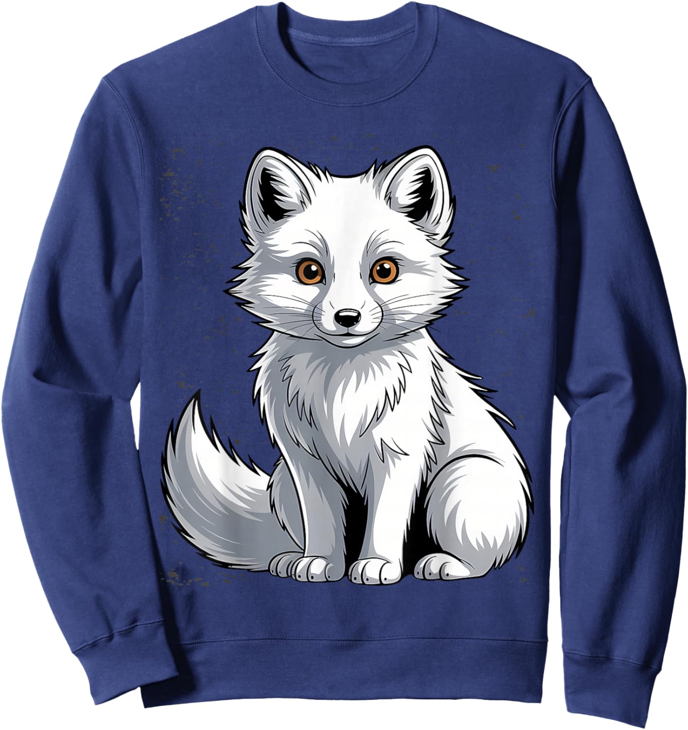 Arctic Animals Cute Artic Fox Lover Pajamas Sweatshirt - Sweatshirt | Navy