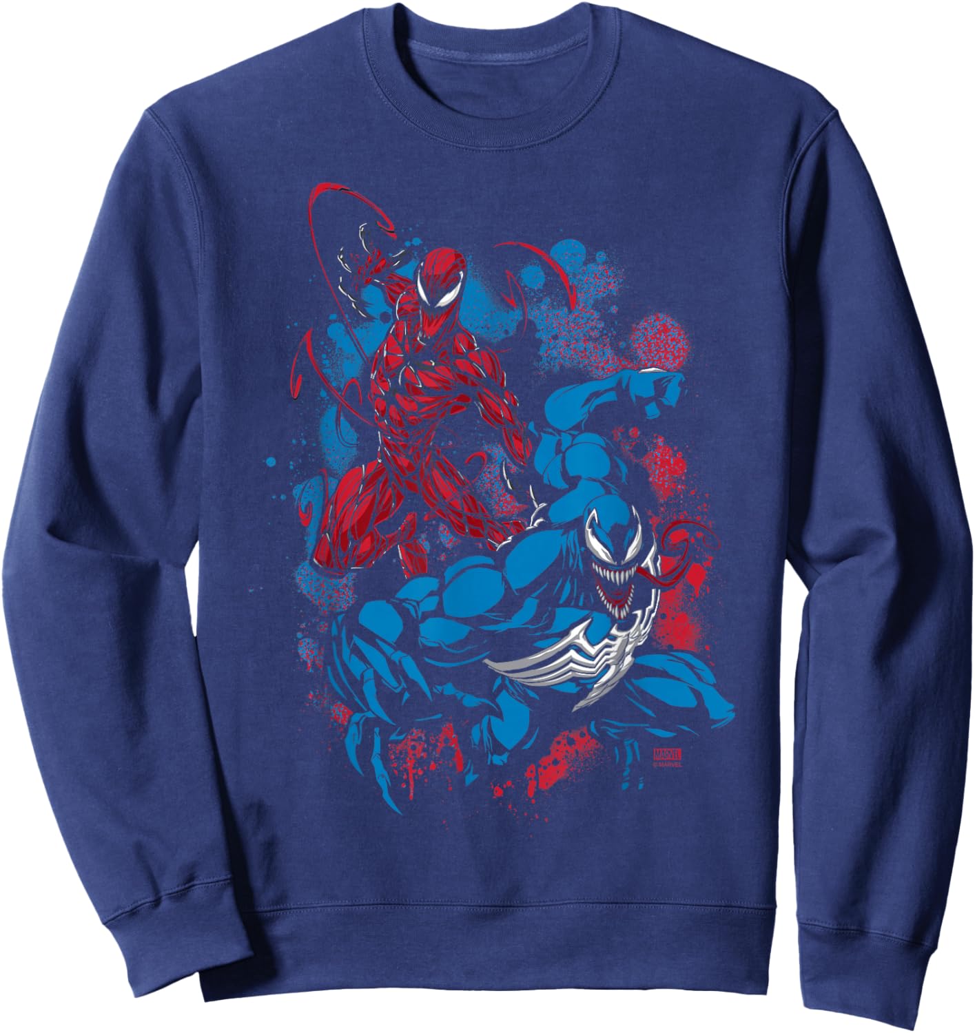 Venom - Carnage Sweatshirt - Sweatshirt | Navy