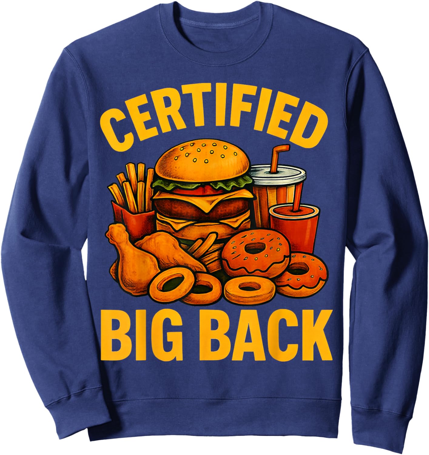 Certified Big Back Sweatshirt - Sweatshirt | Navy