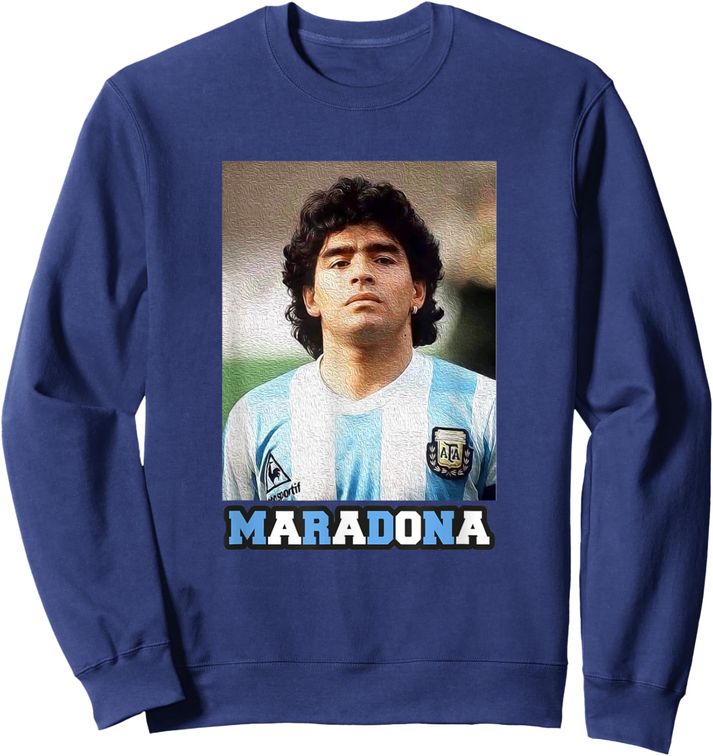 Maradona Argentina Sweatshirt - Sweatshirt | Navy