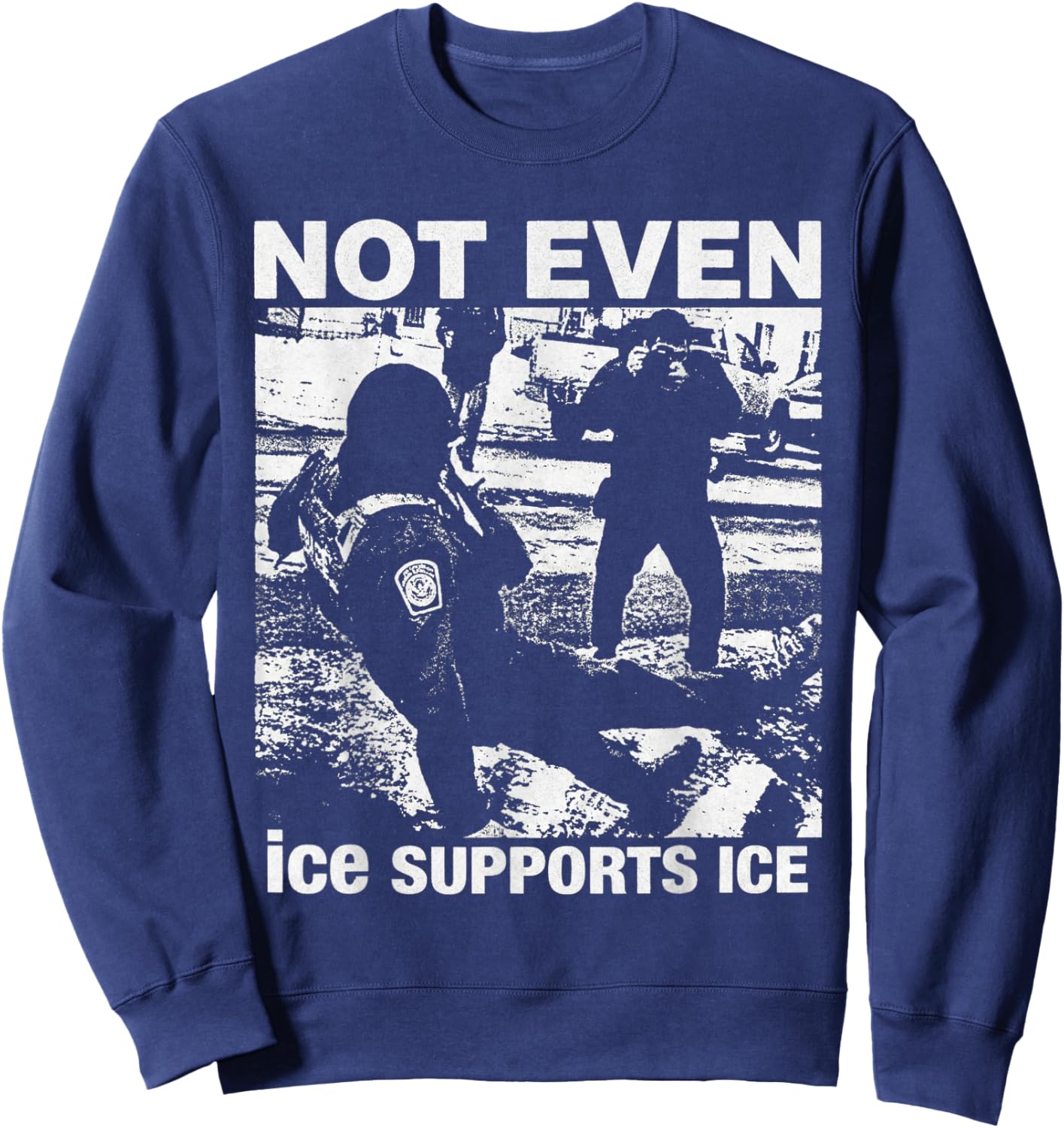 Nicht einmal EIS unterstützt EIS Sweatshirt - Sweatshirt | Navy