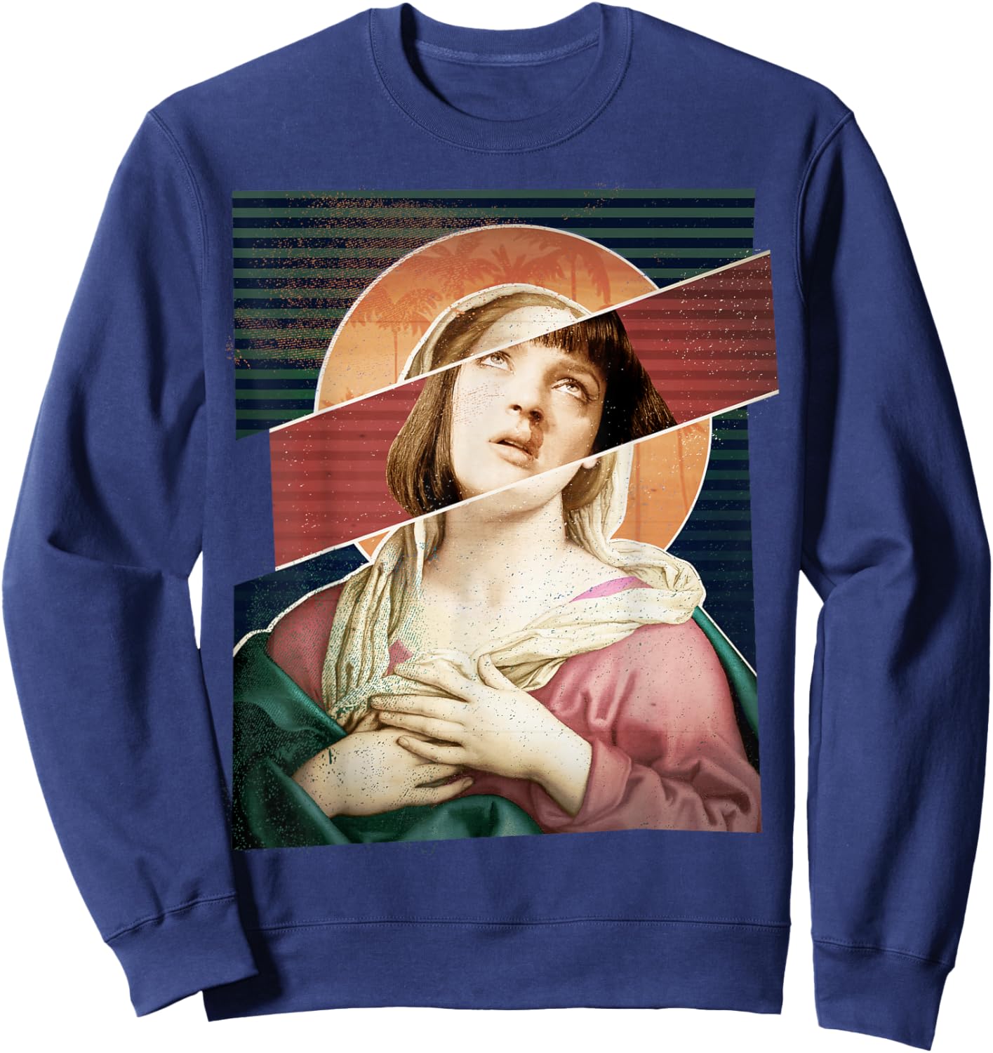 Virgin Mia - Wallace Nosebleed Icon - Gift , Black, S Sweatshirt - Sweatshirt | Navy