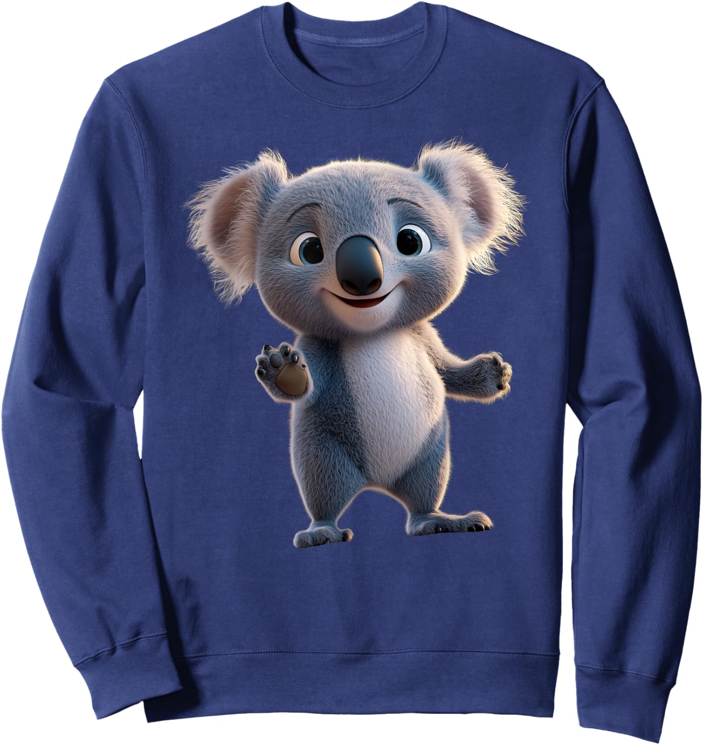 Koala Australia Koalas Sweet Bear , Black, S Sweatshirt - Sweatshirt | Navy
