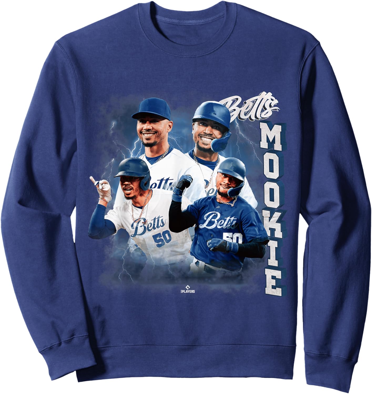 Mookie Betts | Los Angeles Baseball MLB Player | MLBBET5004 Sweatshirt - Sweatshirt | Navy