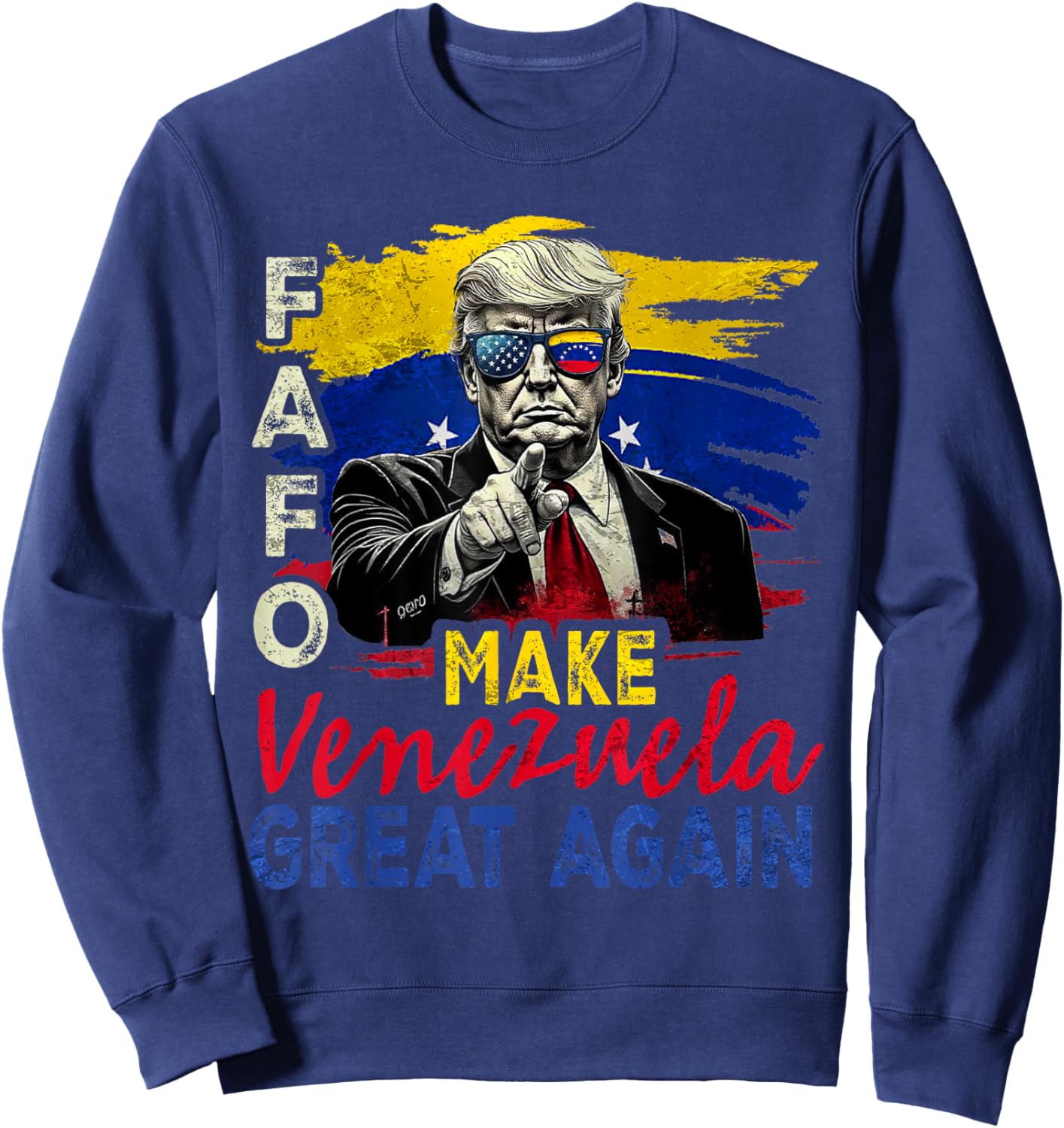 Venezuela Great Again Sweatshirt - Sweatshirt | Navy