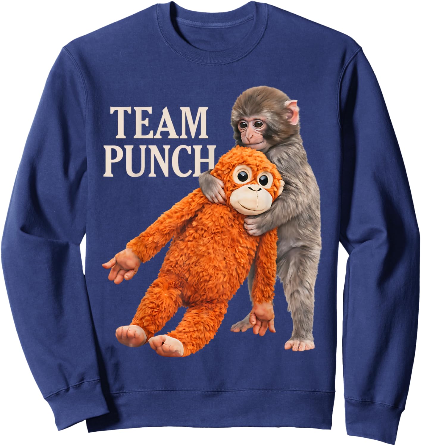 Baby Monkey Punch Team Punch Sweatshirt - Sweatshirt | Navy