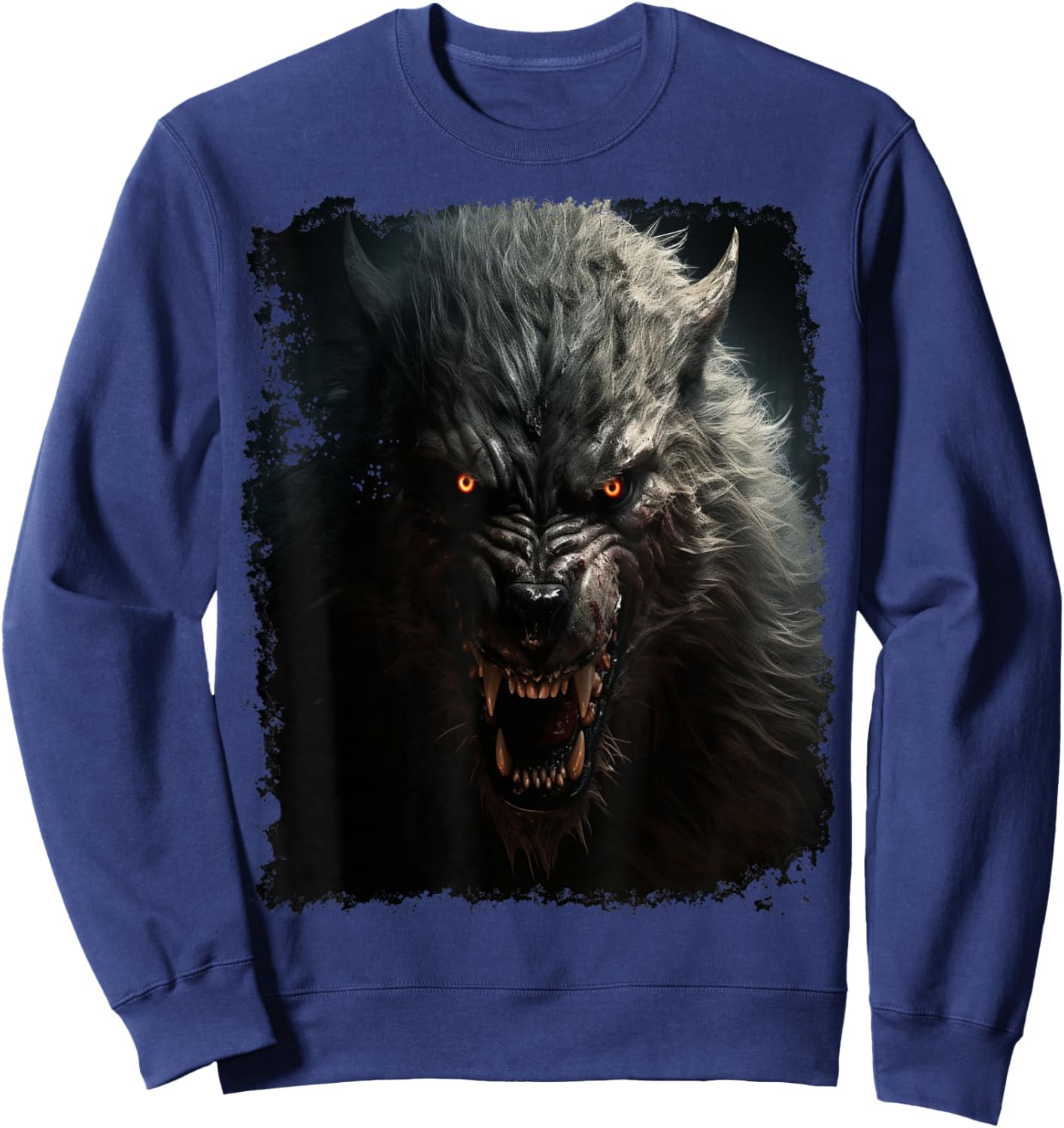Werewolf Costume Sweatshirt - Sweatshirt | Navy