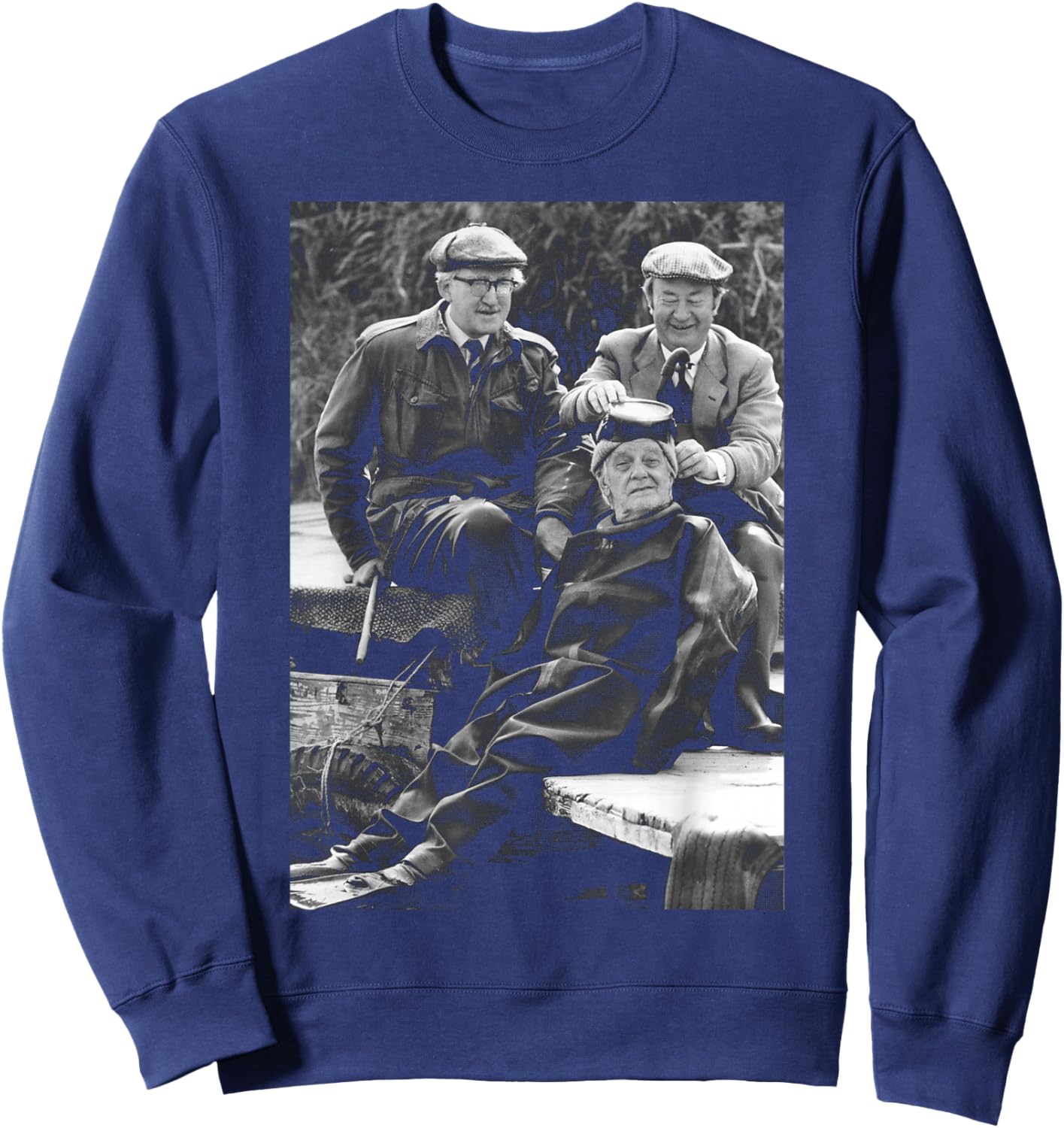 Last of The Summer Wine 1981 Compo Simmonite & Co Sweatshirt - Sweatshirt | Navy