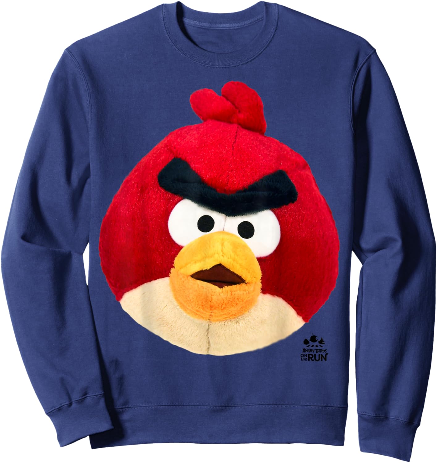 Angry Birds Red Plush Sweatshirt - Sweatshirt | Navy