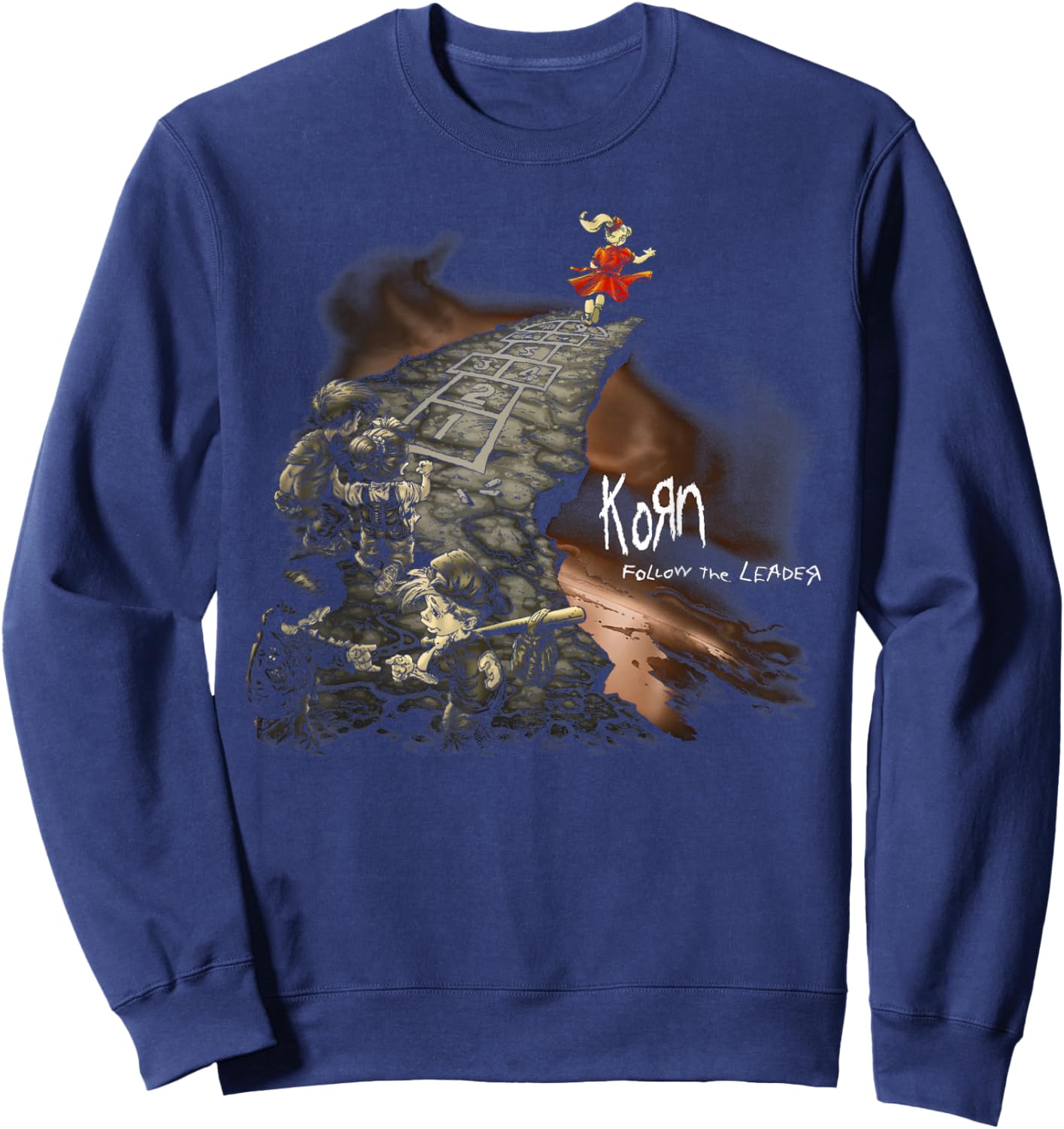 Korn Follow Cliff Sweatshirt - Sweatshirt | Navy