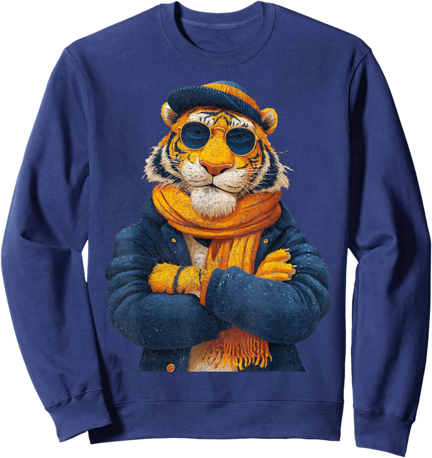 Tiger Lover Sweatshirt - Sweatshirt | Navy