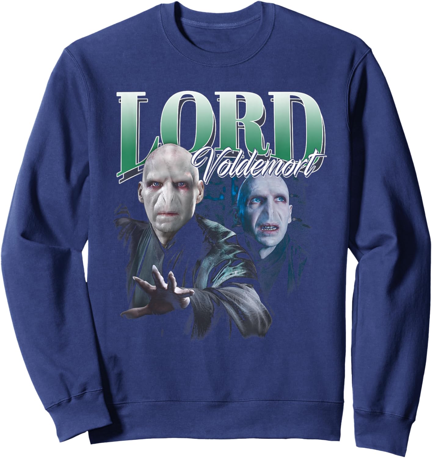 Harry Potter Lord Voldemort Homage Sweatshirt - Sweatshirt | Navy