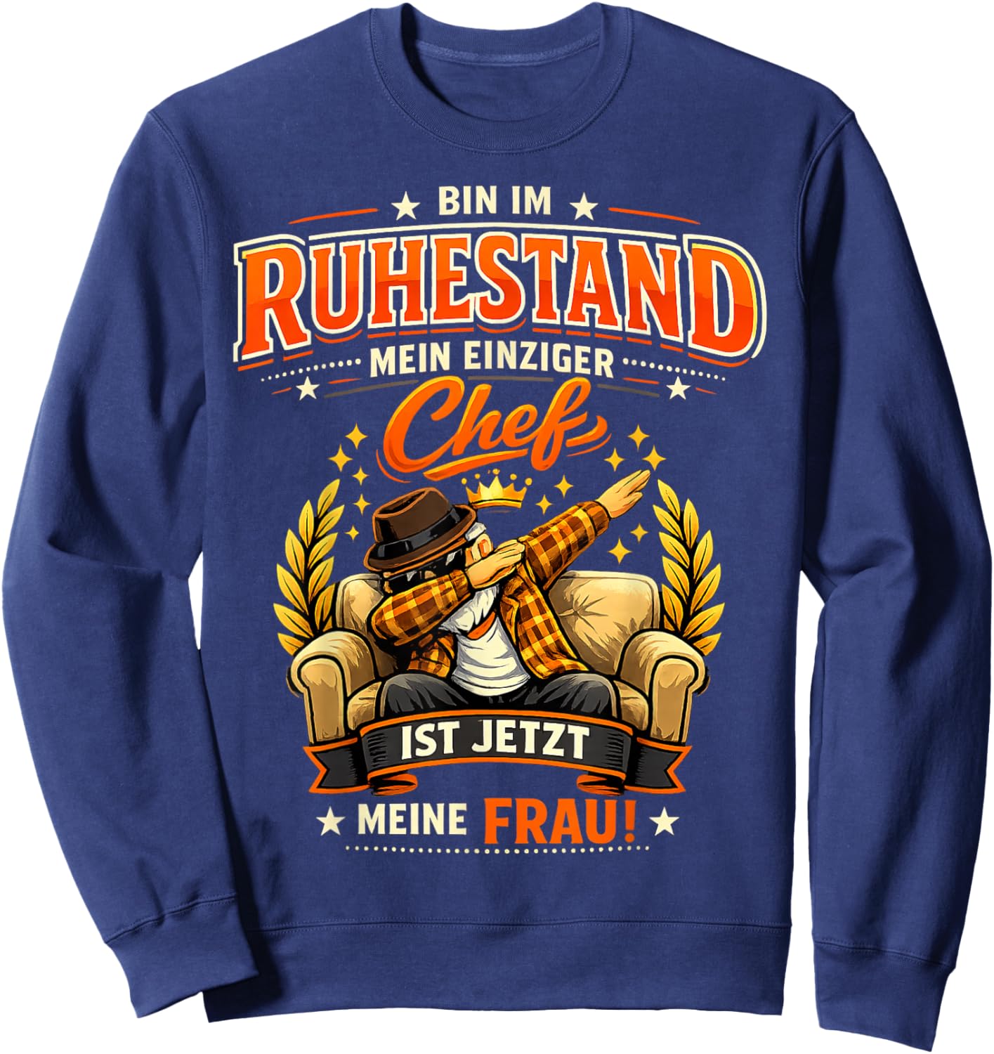 Pension 2026 Retirement Pensioner Funny Retirees Sweatshirt - Sweatshirt | Navy