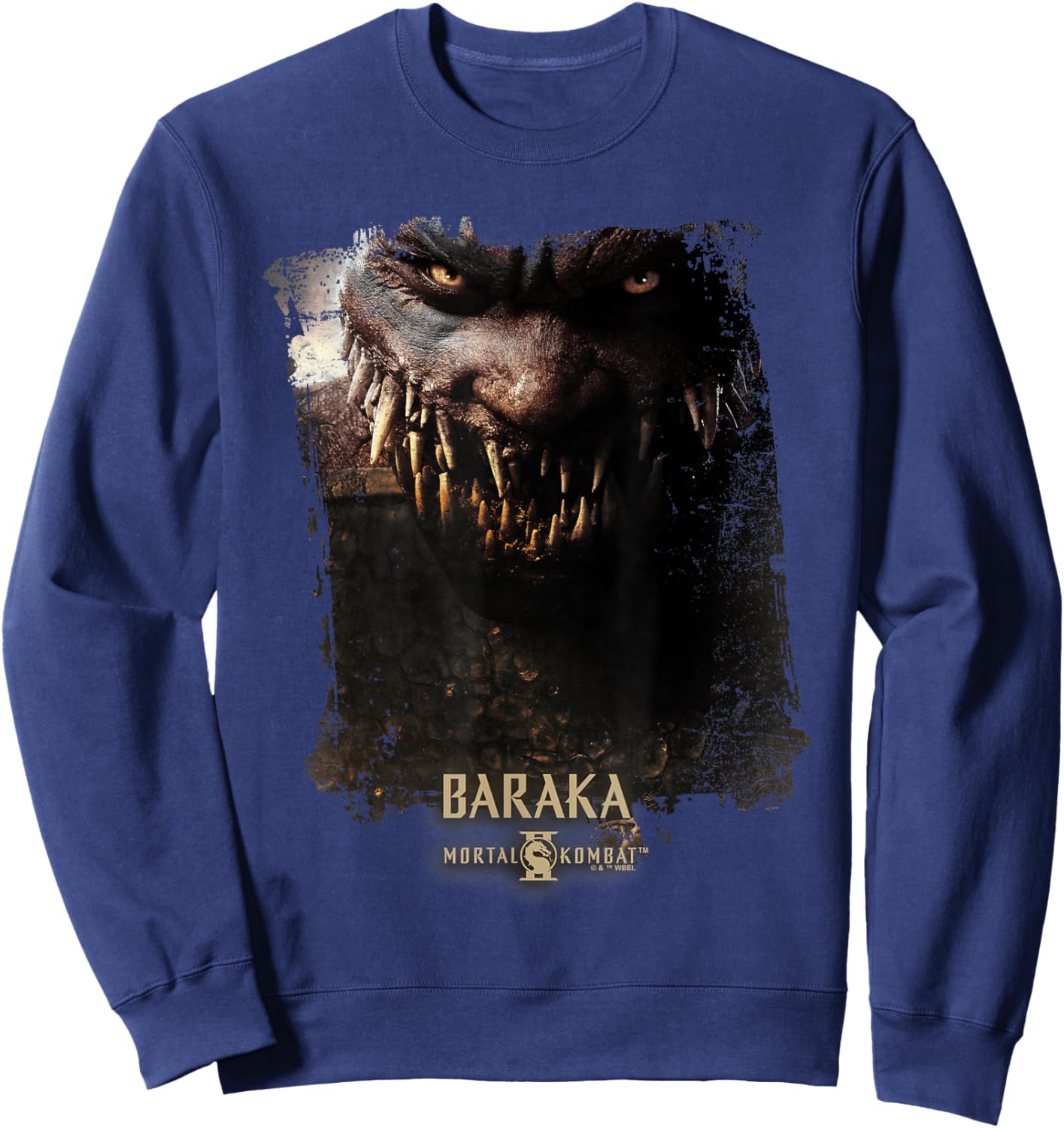 Mortal Kombat 2 Baraka Portrait Sweatshirt - Sweatshirt | Navy