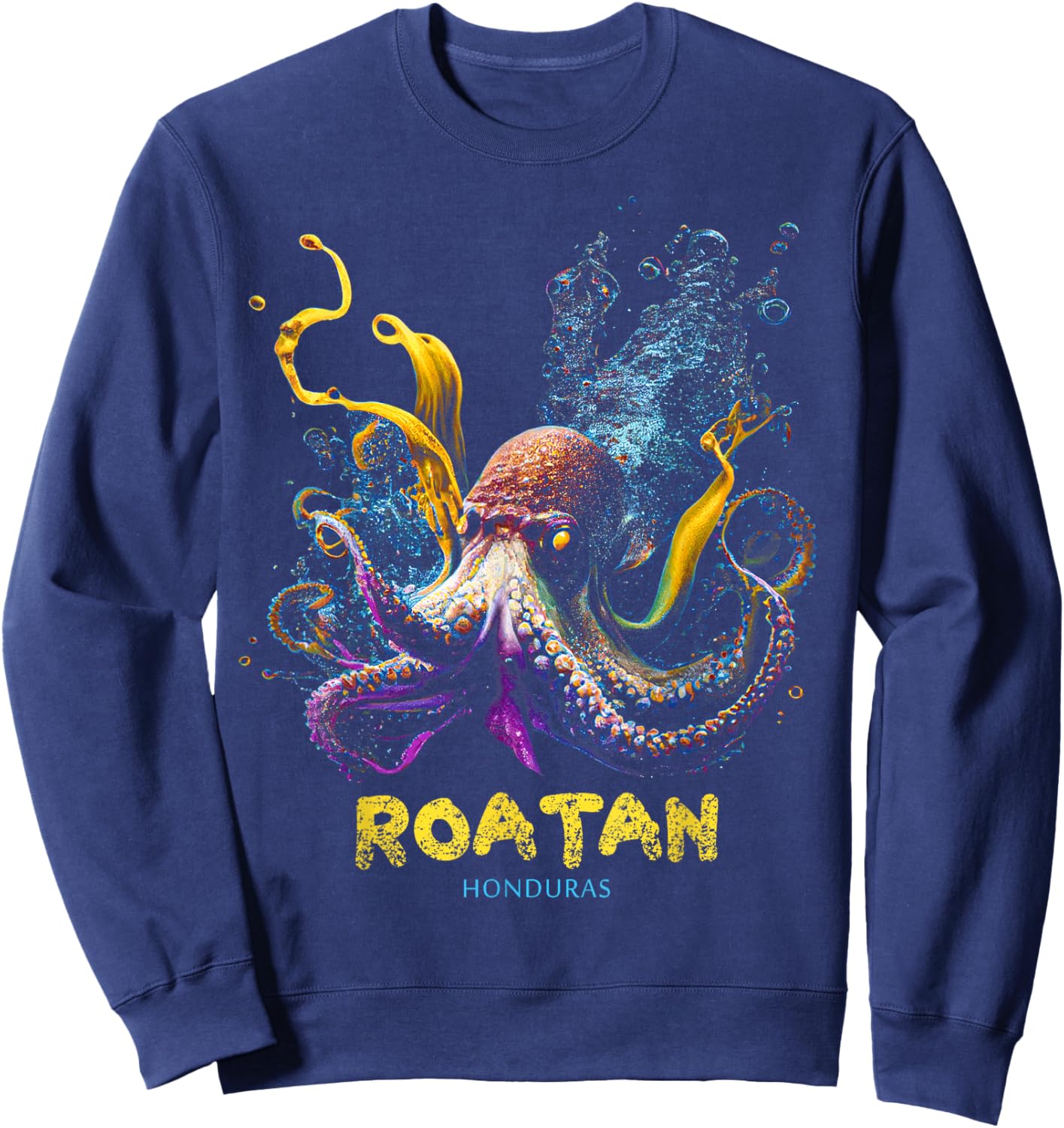 Roatan Honduras Sweatshirt - Sweatshirt | Navy