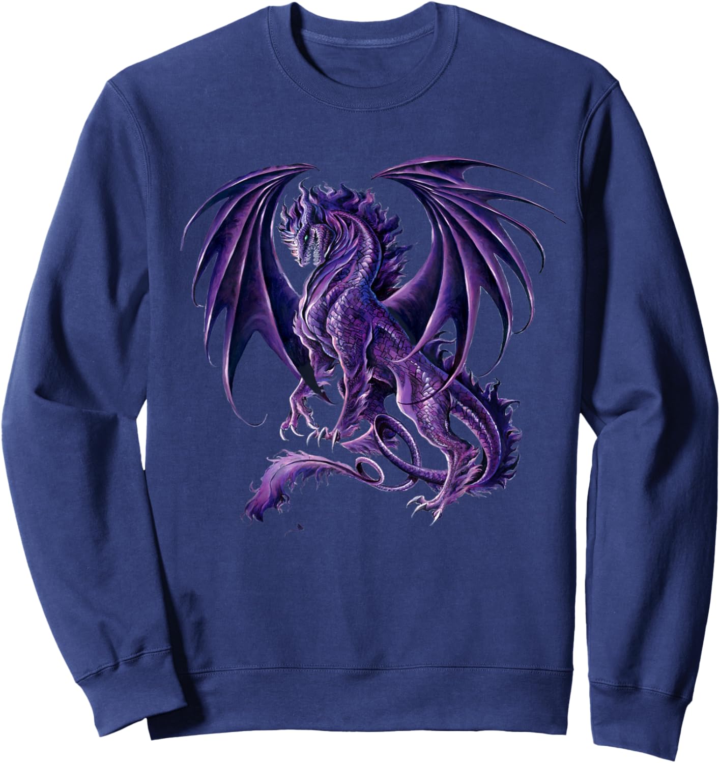 Ruth Thompson Art, Dragon Draco Sweatshirt - Sweatshirt | Navy