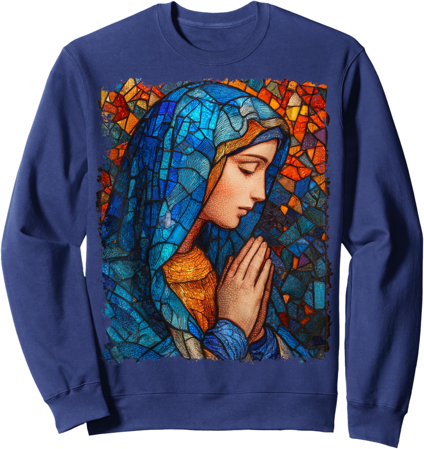The Virgin Mary Sweatshirt - Sweatshirt | Navy