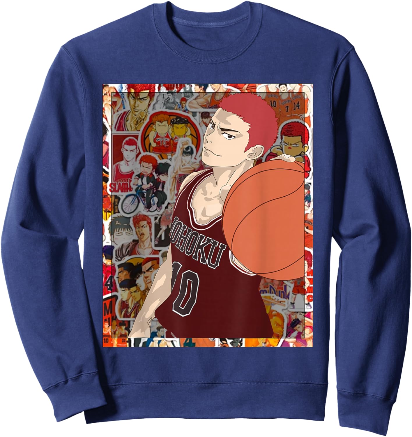 Hanamichi Sakuragi Sweatshirt - Sweatshirt | Navy