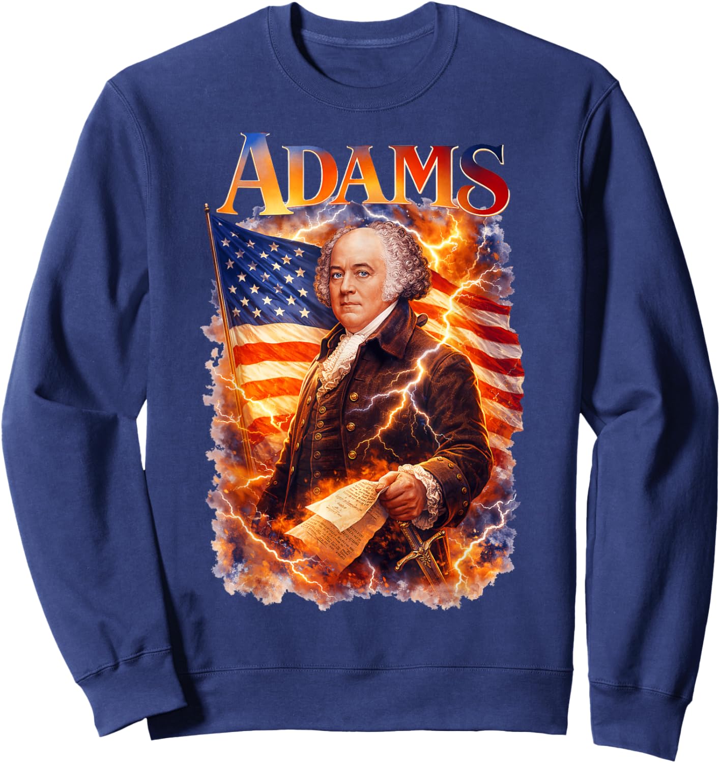 John Adams Sweatshirt - Sweatshirt | Navy