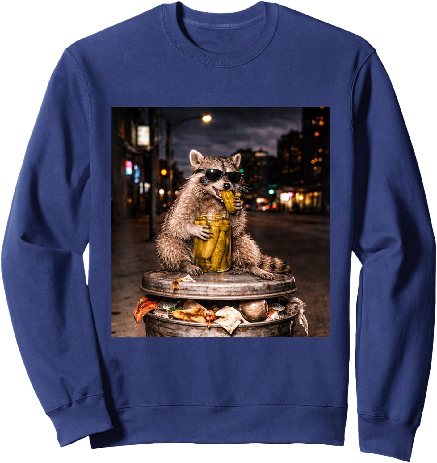Street Night Sweatshirt - Sweatshirt | Navy