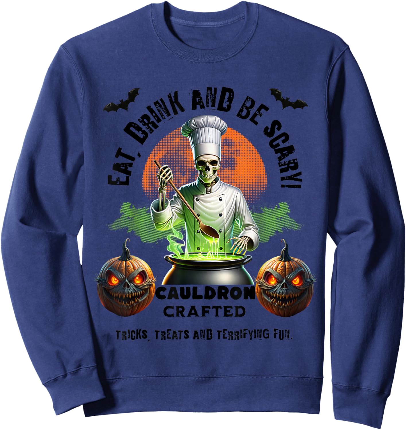 Halloween Chef Sweatshirt - Sweatshirt | Navy