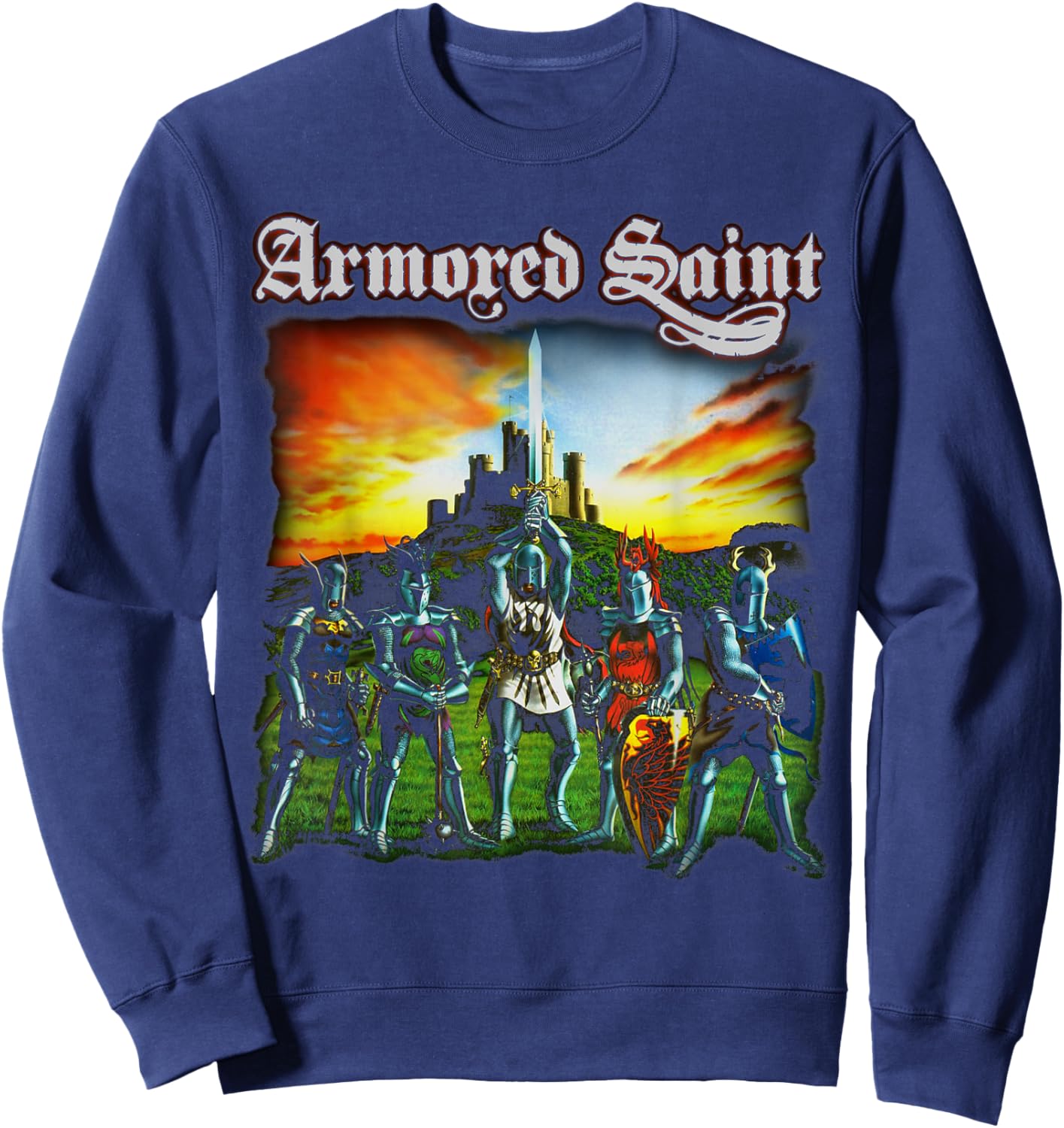 Armored Saint March Sweatshirt - Sweatshirt | Navy