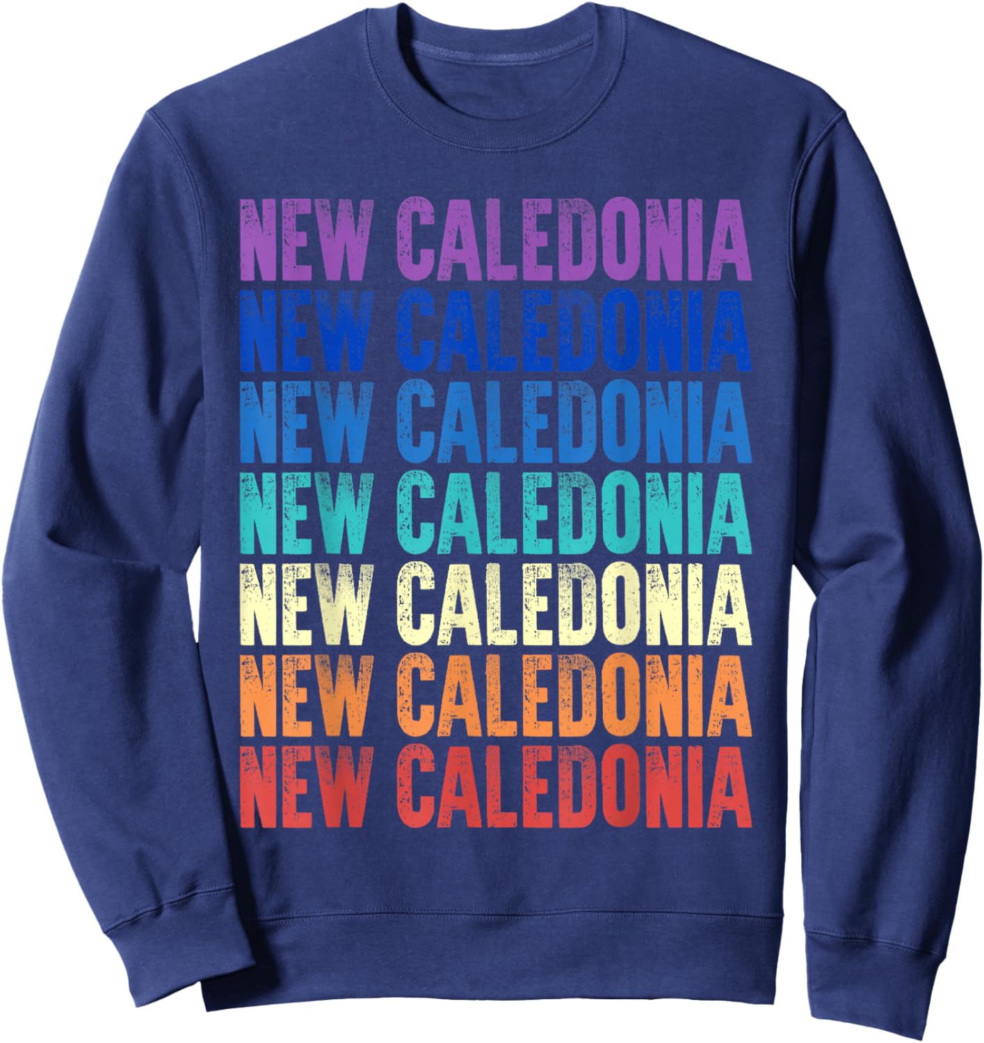 Nouvelle-Calédonie colorée Sweatshirt - Sweatshirt | Navy