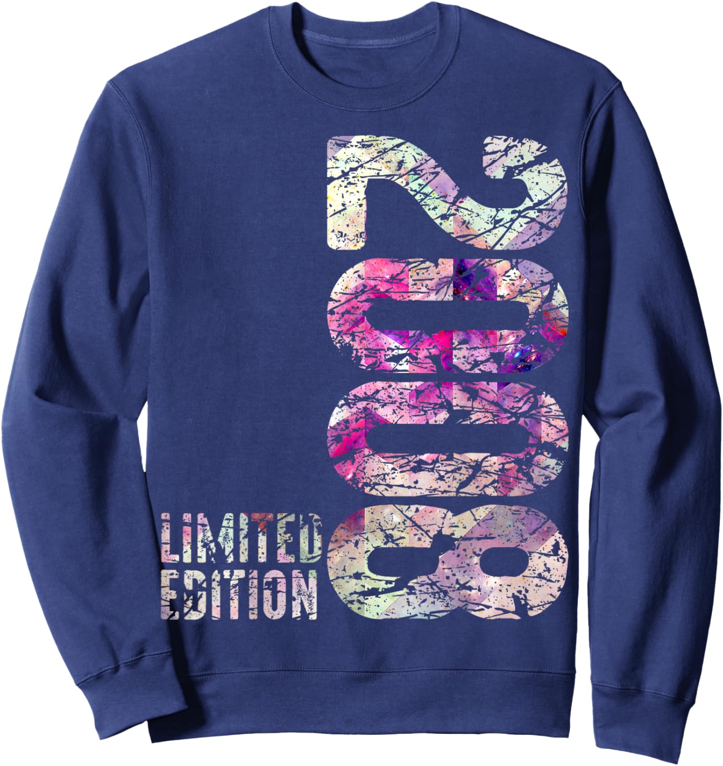 18e Anniversaire garçon Fille 18 Ans 2008 Cadeau drôle Sweatshirt - Sweatshirt | Navy