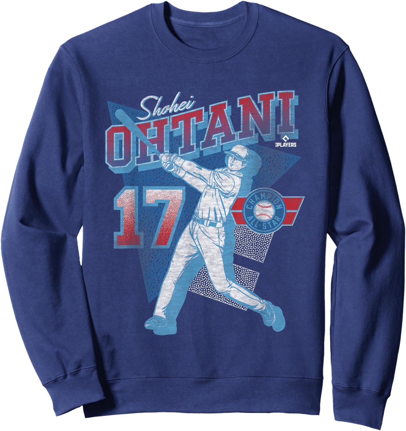 Shohei Ohtani NLCS Game 4 MLB Players #17 Sweatshirt - Sweatshirt | Navy