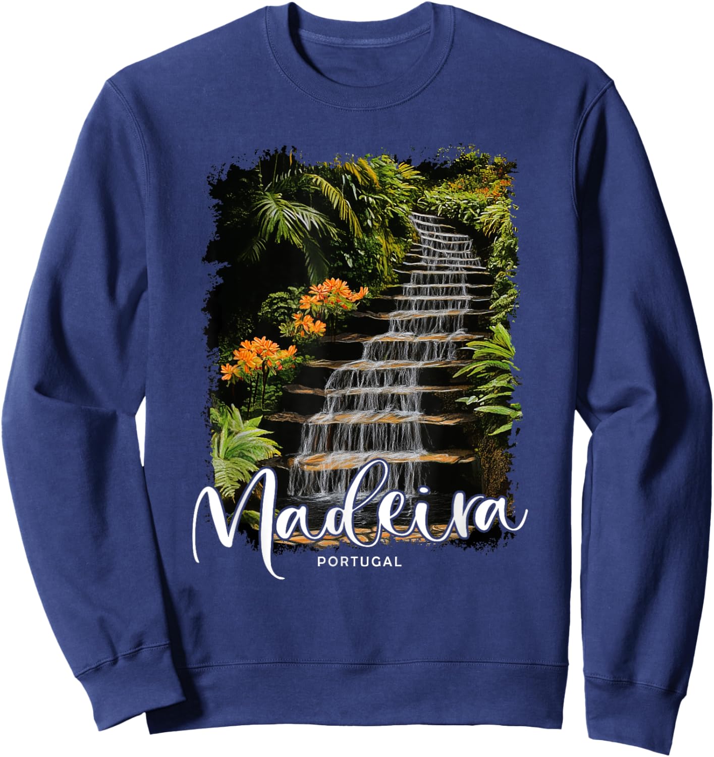 Madeira Island Portugal Vacation Souvenir Trip For Travelers Sweatshirt - Sweatshirt | Navy
