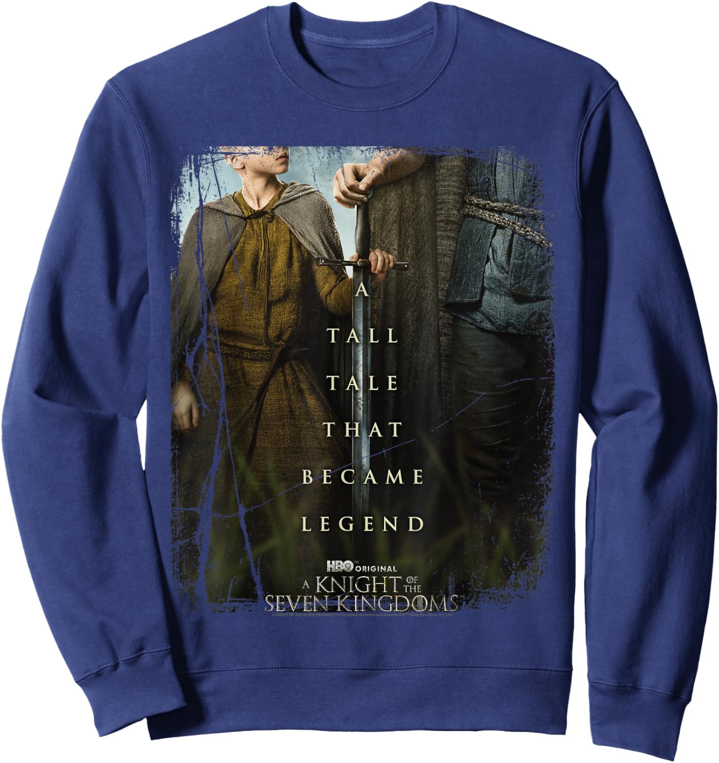 Knight of The Seven Kingdoms Key Art Sweatshirt - Sweatshirt | Navy