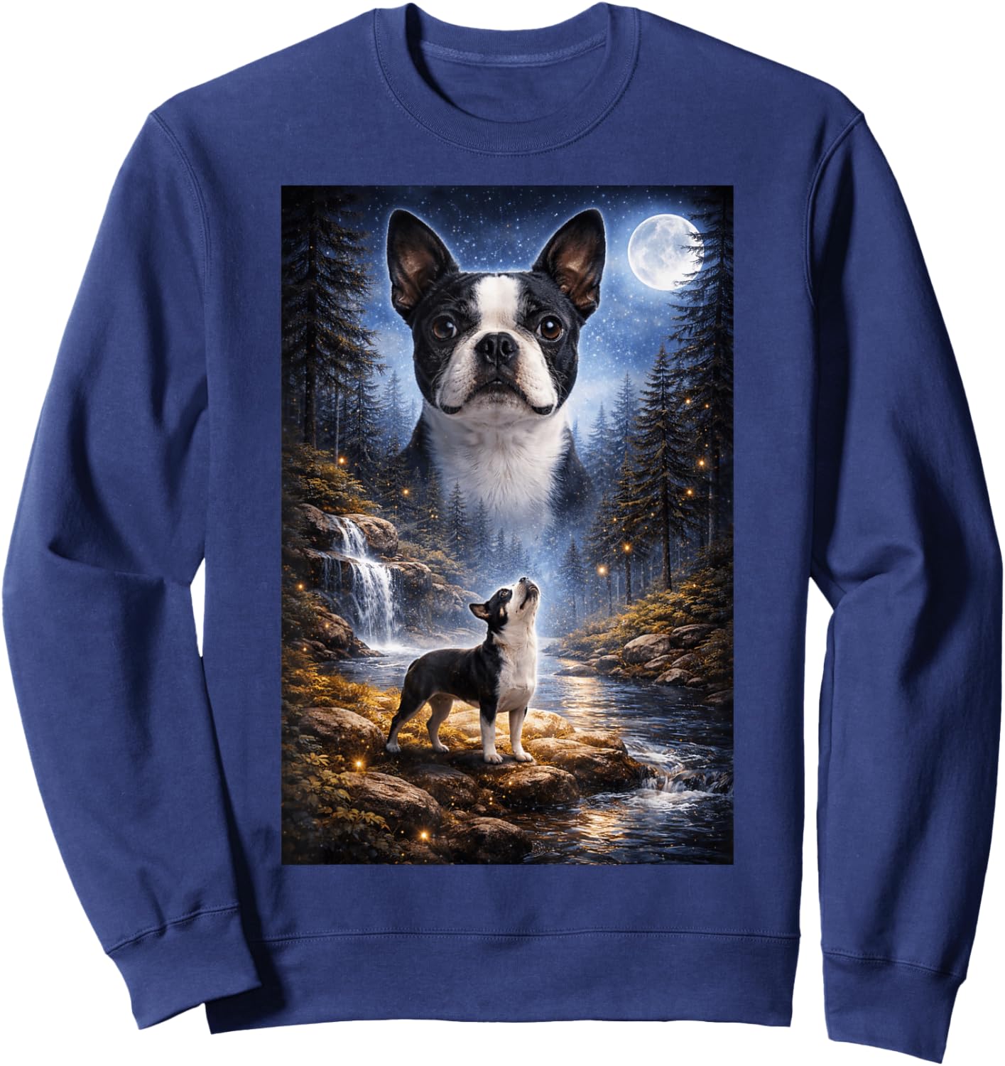 Dog Art Sweatshirt - Sweatshirt | Navy