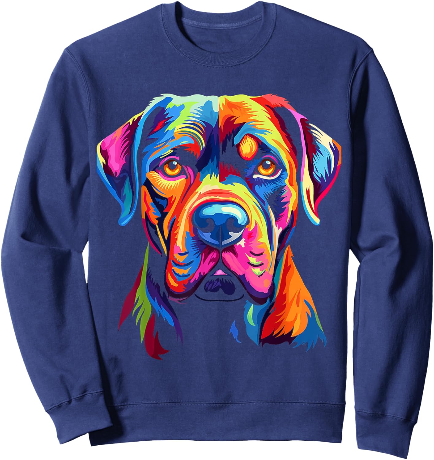 Cane Corso Graphic Pet Art Dog Cane Corso Men Women Kids Sweatshirt - Sweatshirt | Navy