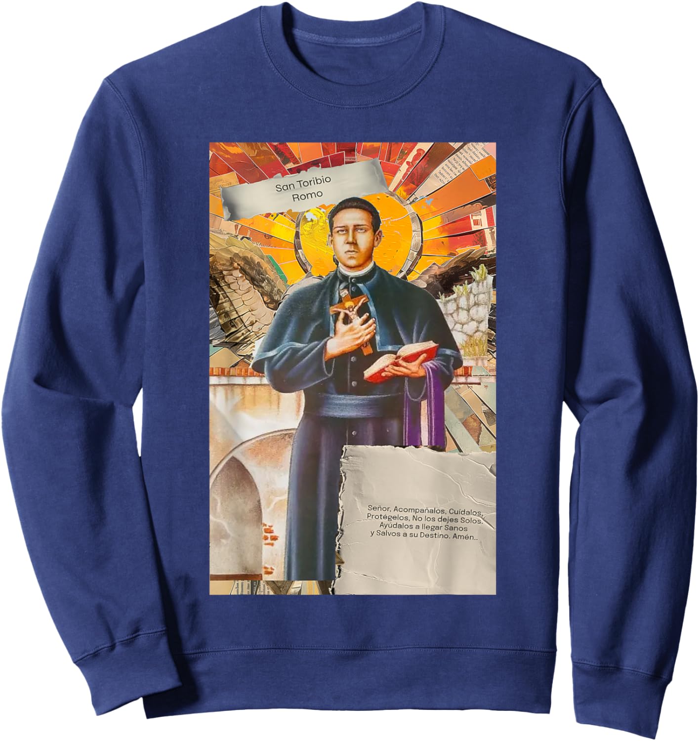 San Toribio Romo Sweatshirt - Sweatshirt | Navy