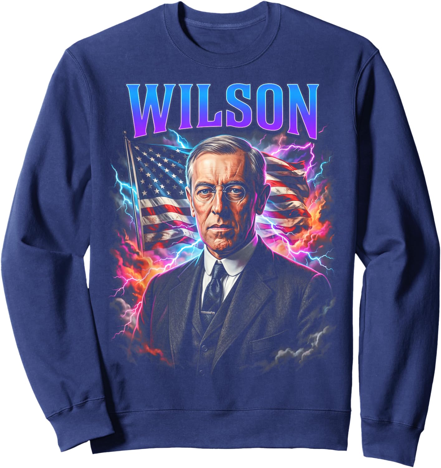 Woodrow Wilson Sweatshirt - Sweatshirt | Navy