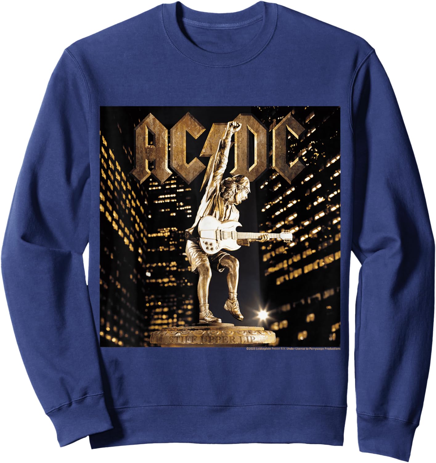 AC/DC-Musikband Stiff Upper Lip City Sweatshirt - Sweatshirt | Navy