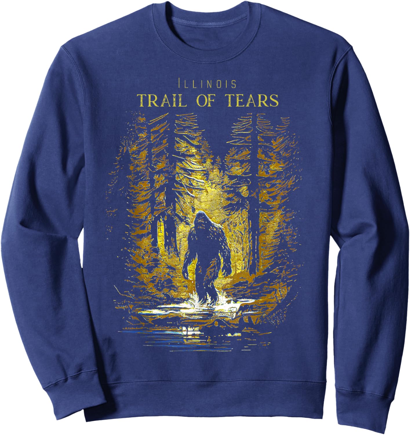 Trail of Tears Illinois Sweatshirt - Sweatshirt | Navy