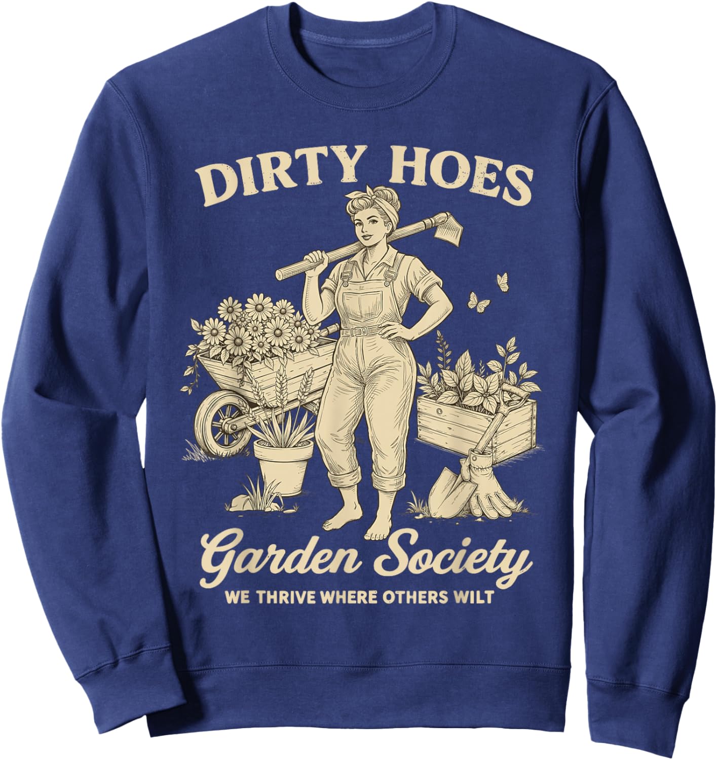 T-Shirt Sweatshirt - Sweatshirt | Navy