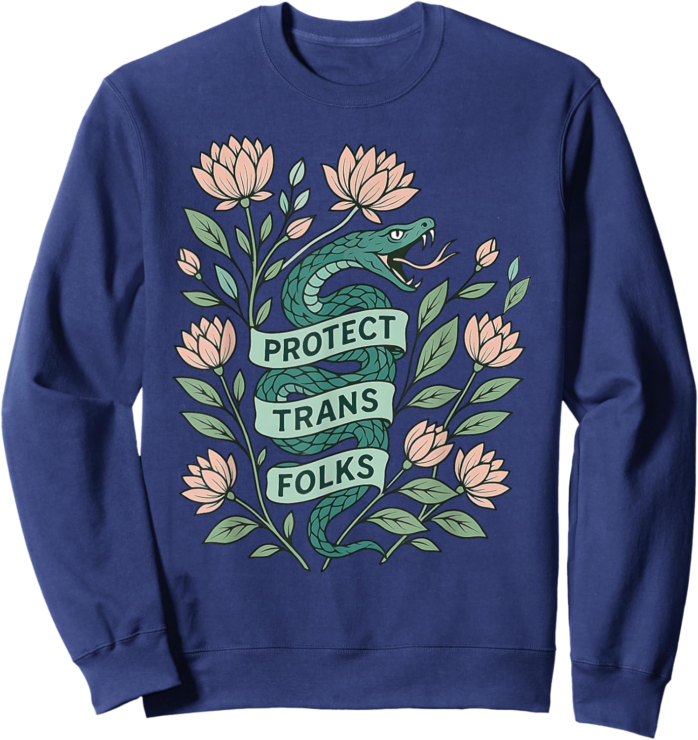 T-Shirt Sweatshirt - Sweatshirt | Navy