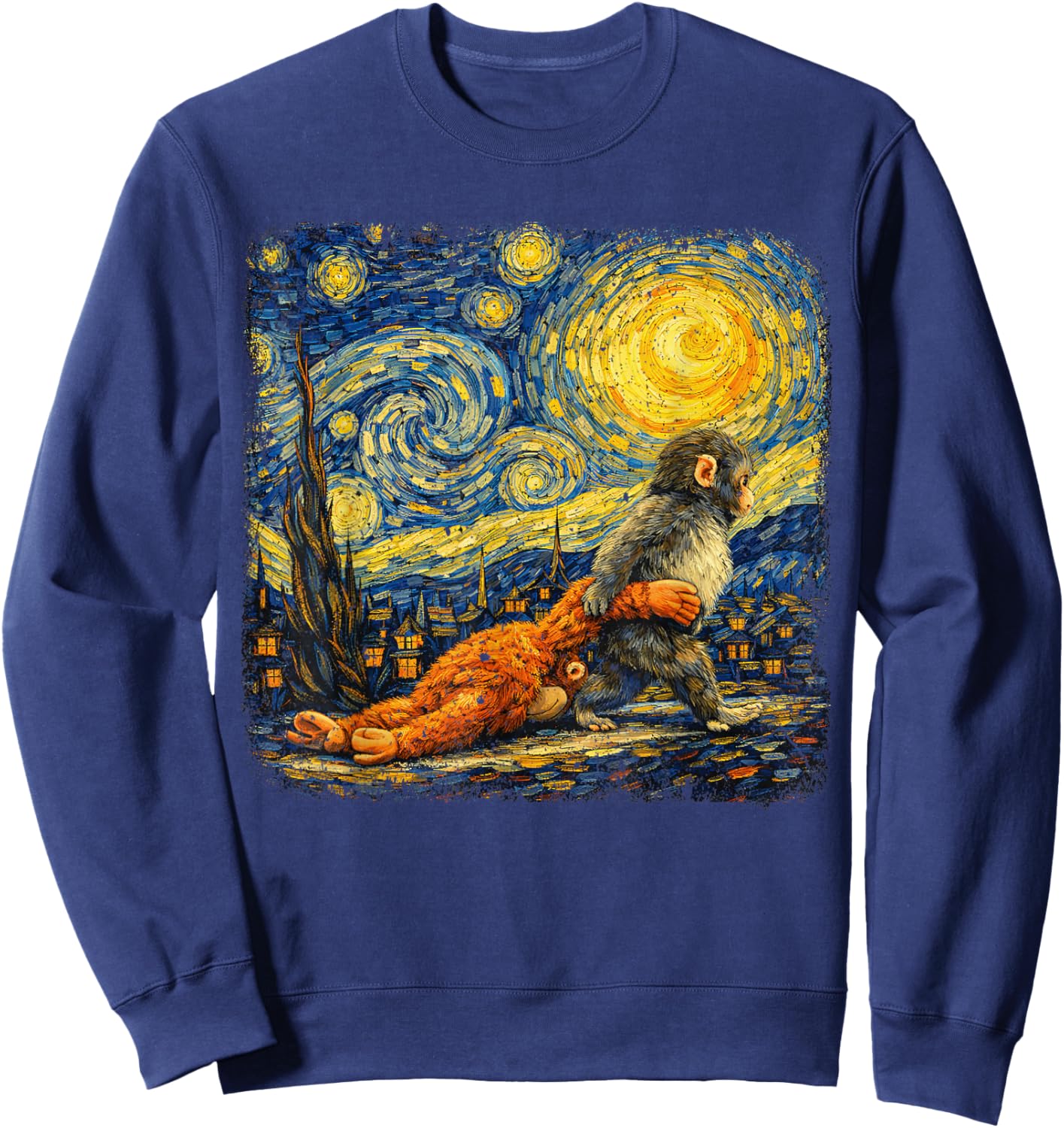 T-Shirt Sweatshirt - Sweatshirt | Navy