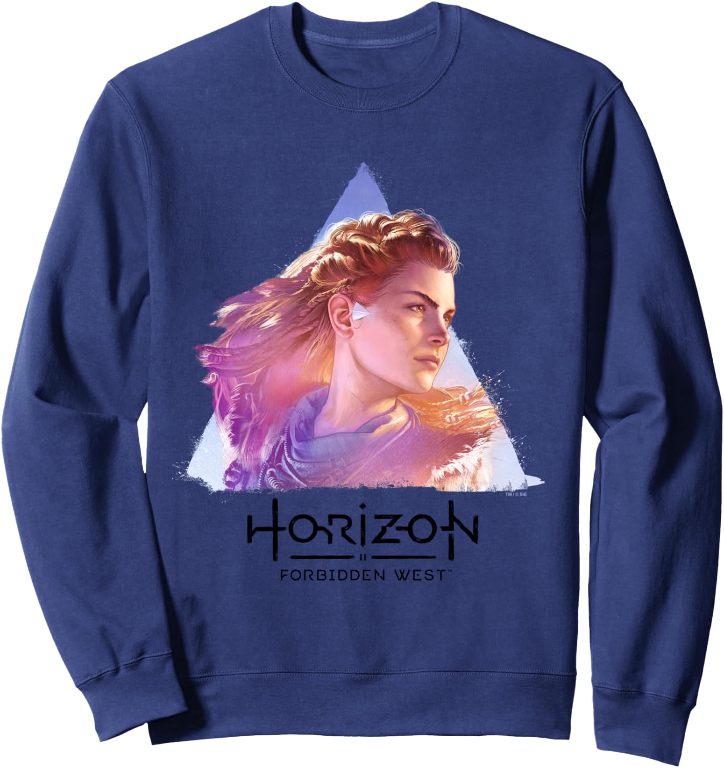 Horizon Forbidden West Aloy Portrait Sweatshirt - Sweatshirt | Navy
