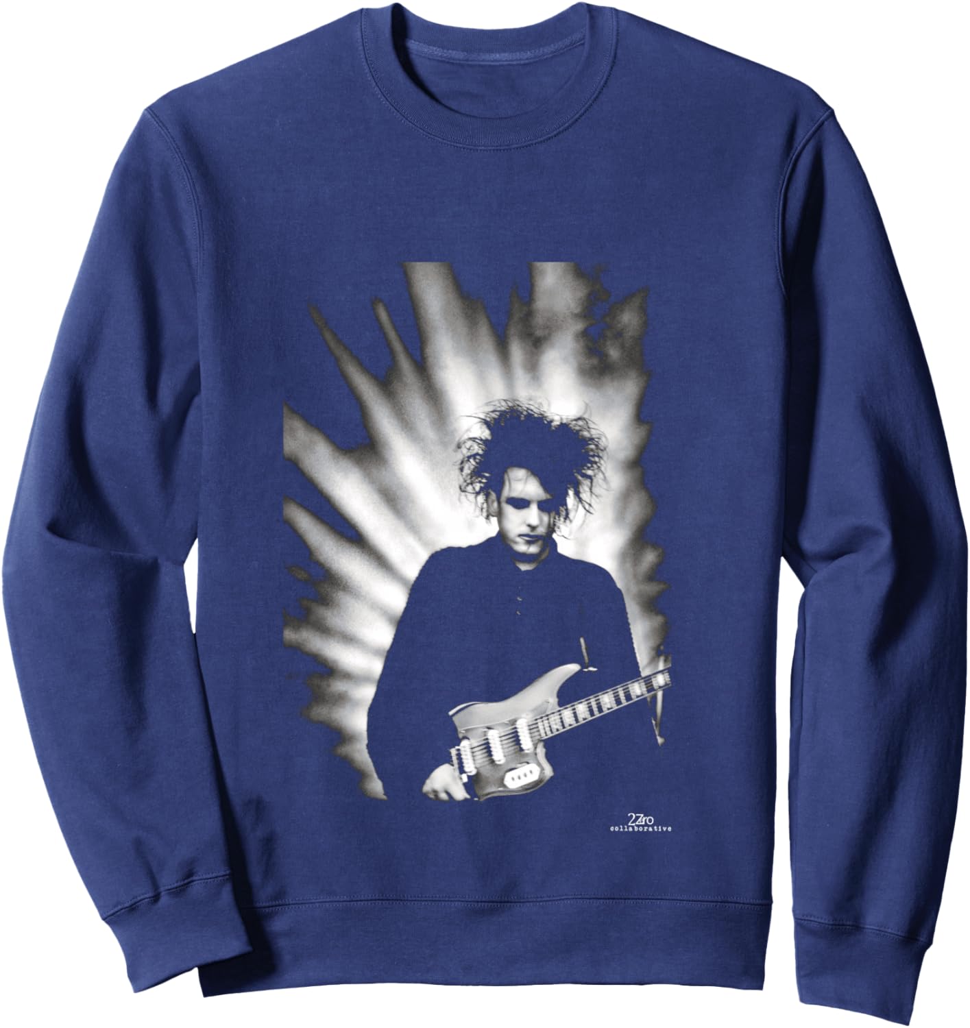Robert Smith The Cure Prayer Tour by Phil Nicholls Sweatshirt - Sweatshirt | Navy