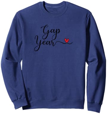 Gap Year Heart Gift Sweatshirt - Sweatshirt | Navy