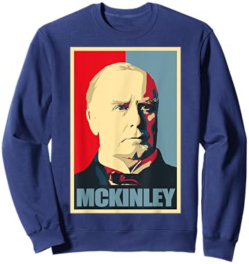 President William Mckinley Sweatshirt - Sweatshirt | Navy