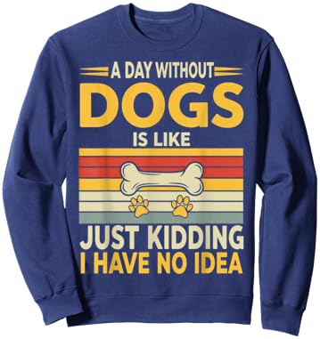 I Have No Idea Sweatshirt - Sweatshirt | Navy