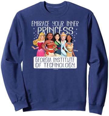 Georgia Tech Yellow Jackets Inner Princess Navy Sweatshirt - Sweatshirt | Navy